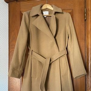 H&M Tie Belt Long Coat